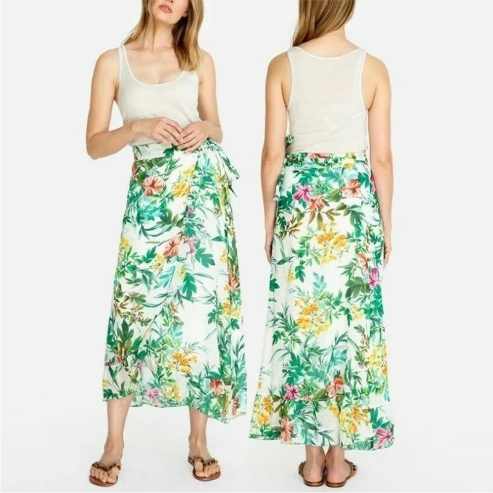 🌻 Johnny Was Wrap Maxi Skirt